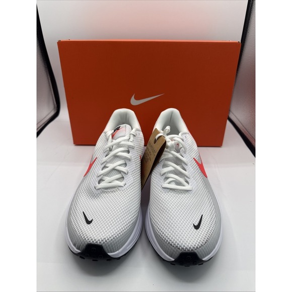 Nike Revolution 8 Running Shoes White Bright Crimson HJ9198-102‎ Men\'s Sz 12 NWB main image 5
